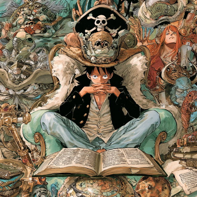 Eiichiro Oda style, Midjourney V8.2, render 2 of 4