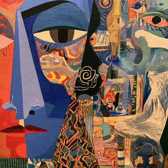 Eileen Agar style, Midjourney V8.2, render 2 of 4