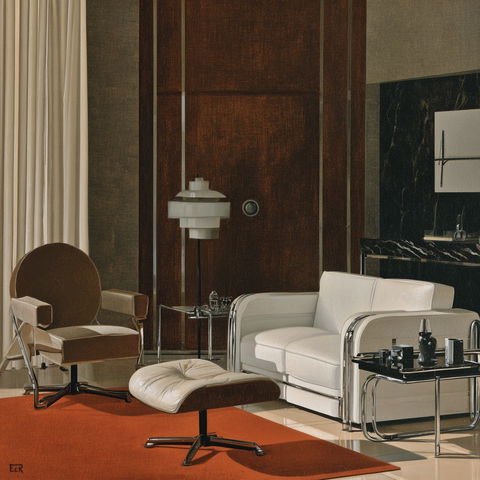 Eileen Gray style (Designers), Midjourney V8.2