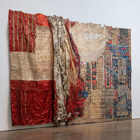 El Anatsui style (Sculptors), Midjourney V8.2
