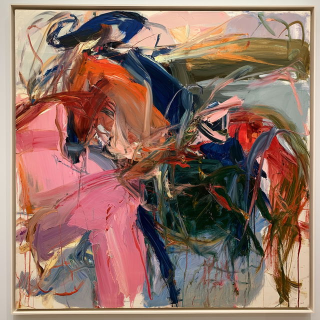 Elaine de Kooning style, Midjourney V8.2, render 4 of 4