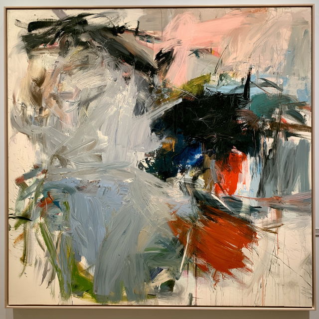 Elaine de Kooning style, Midjourney V8.2, render 3 of 4