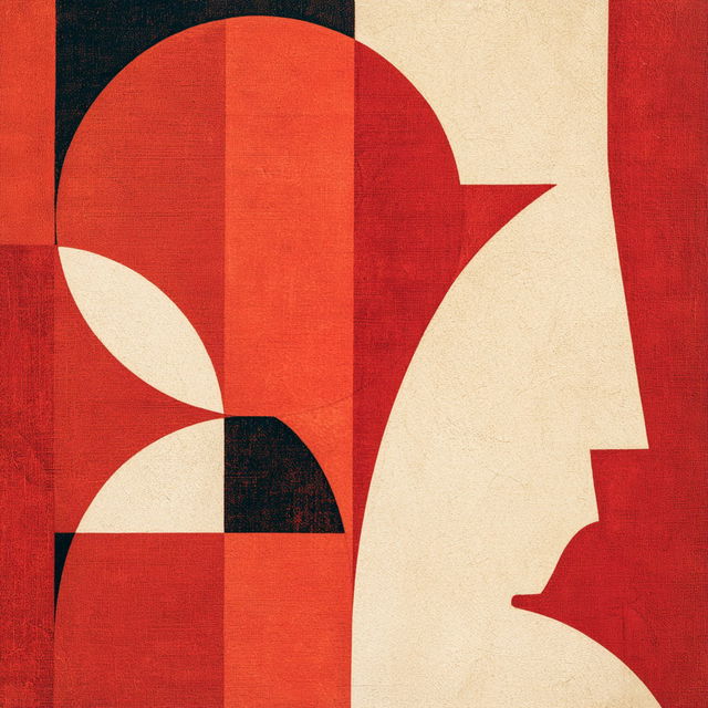 Elaine Lustig Cohen style, Midjourney V8.2, render 1 of 4
