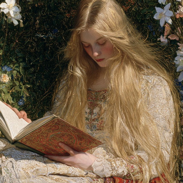 Eleanor Fortescue-Brickdale style, Midjourney V8.2, render 4 of 4