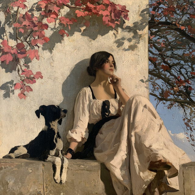 Eleanor Vere Boyle style, Midjourney V8.2, render 1 of 4