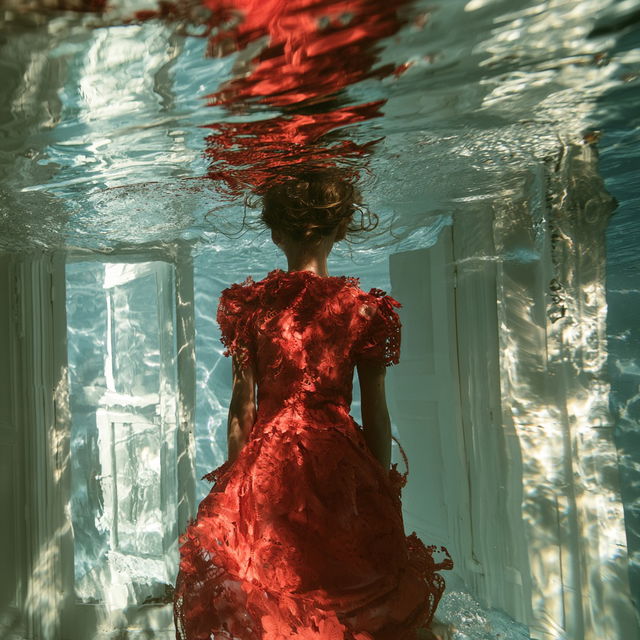 Elena Kalis style, Midjourney V8.2, render 4 of 4
