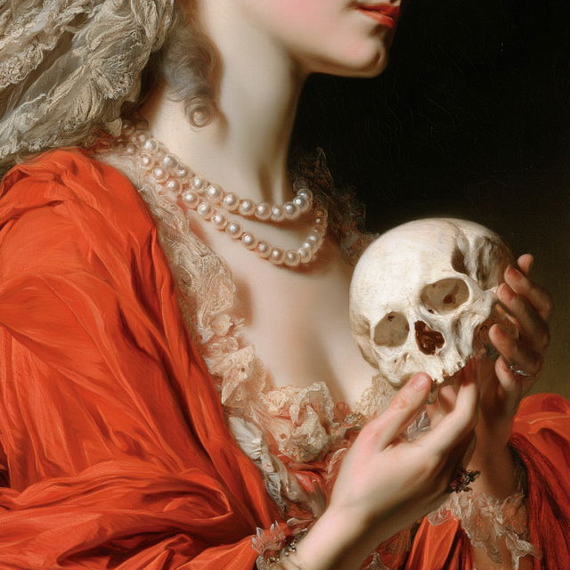 Elisabeth Vigee Le Brun style, Midjourney V8.2, render 4 of 4