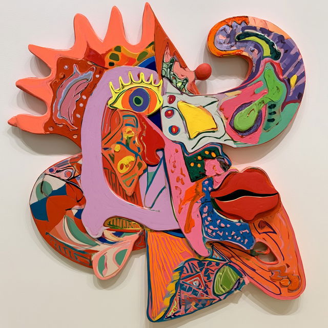 Elizabeth Murray style, Midjourney V8.2, render 2 of 4