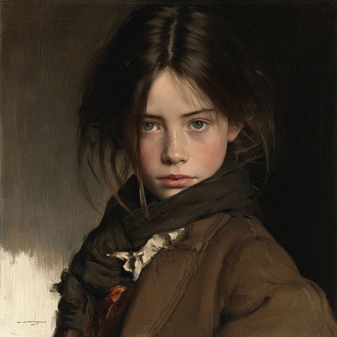 Elizabeth Nourse style (Painters), Midjourney V8.2