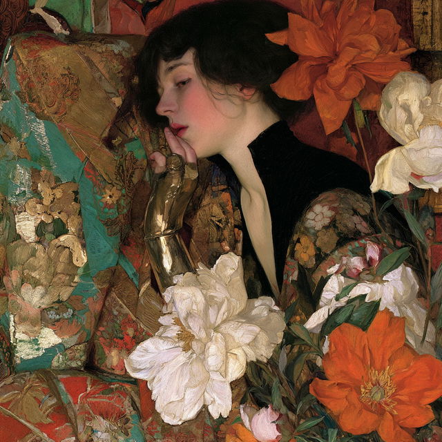 Elizabeth Shippen Green style, Midjourney V8.2, render 1 of 4