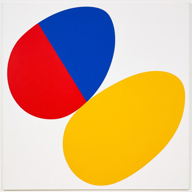 Ellsworth Kelly style, Midjourney V8.2, render 2 of 4