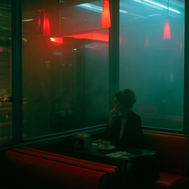 Elsa Bleda style, Midjourney V8.2, render 2 of 4
