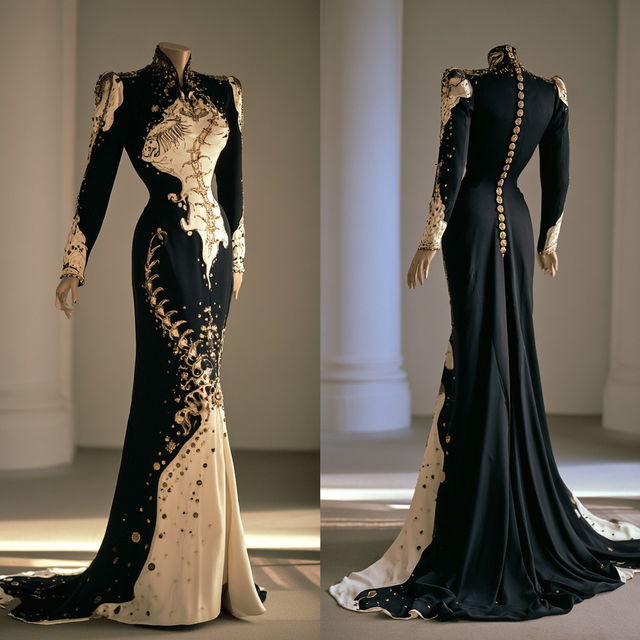 Elsa Schiaparelli style, Midjourney V8.2, render 4 of 4
