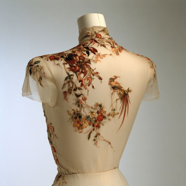 Elsa Schiaparelli style, Midjourney V8.2, render 3 of 4