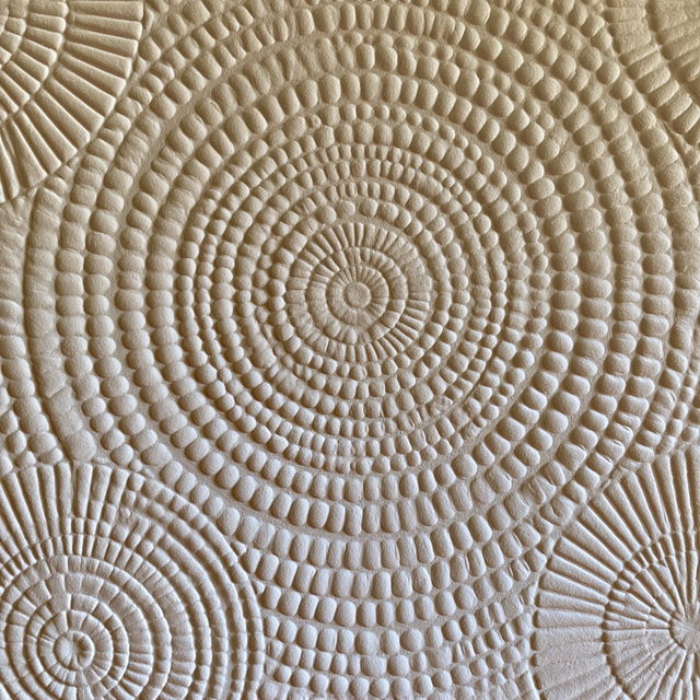 Embossed texture style, Midjourney V8.2, render 4 of 4