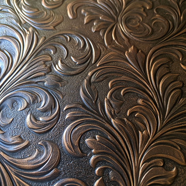 Embossed texture style, Midjourney V8.2, render 3 of 4