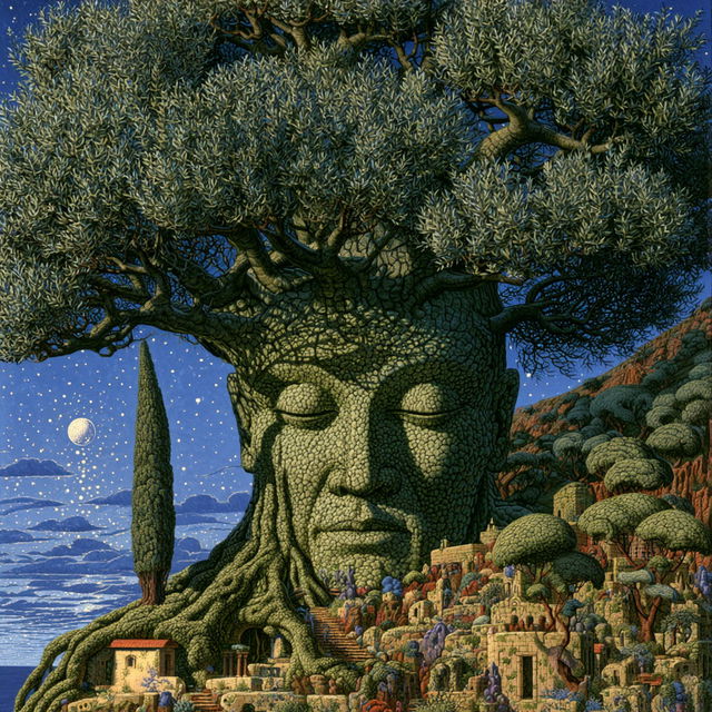 Emek style, Midjourney V8.2, render 1 of 4
