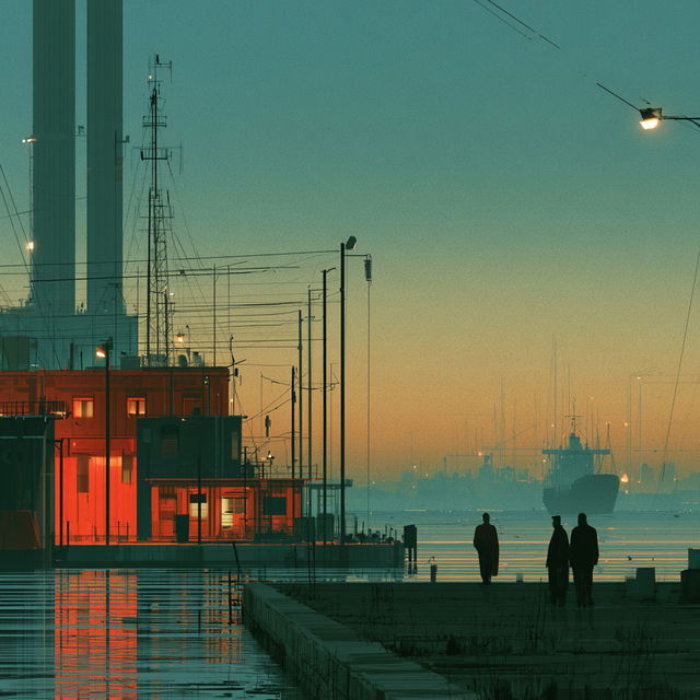 Emiliano Ponzi style, Midjourney V8.2, render 1 of 4
