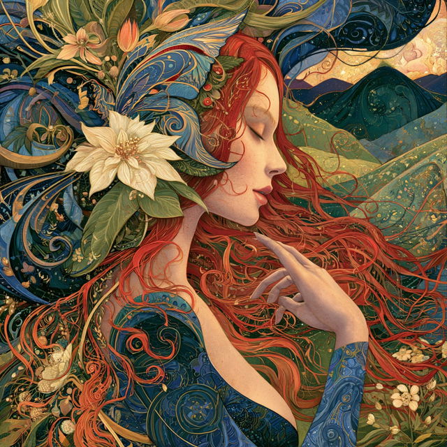 Emily Balivet style, Midjourney V8.2, render 3 of 4