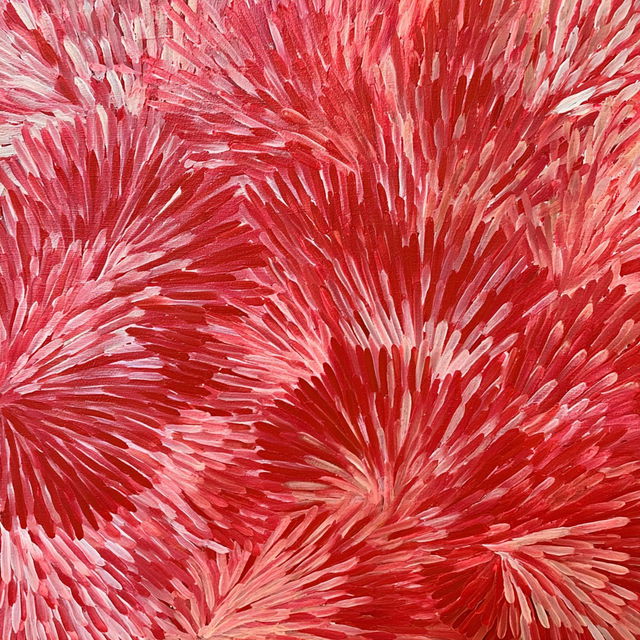 Emily Kame Kngwarreye style, Midjourney V8.2, render 1 of 4