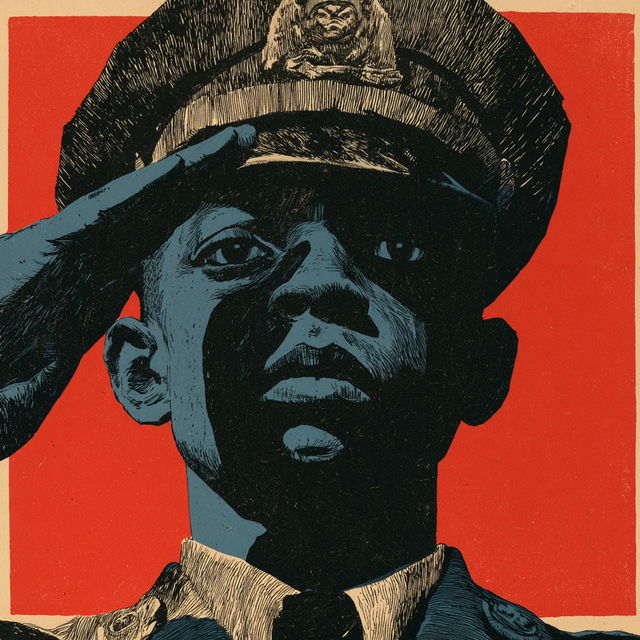 Emory Douglas style, Midjourney V8.2, render 4 of 4