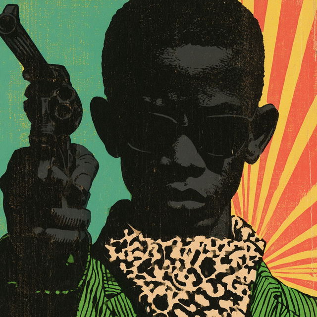 Emory Douglas style, Midjourney V8.2, render 3 of 4