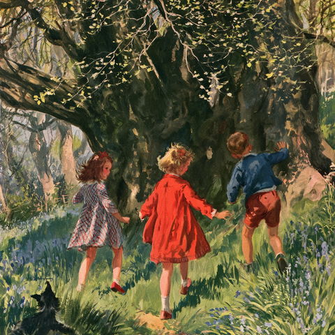 Enid Blyton style (Various), Midjourney V8.2
