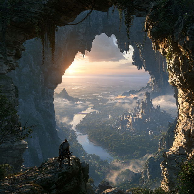 Epic view style, Midjourney V8.2, render 4 of 4