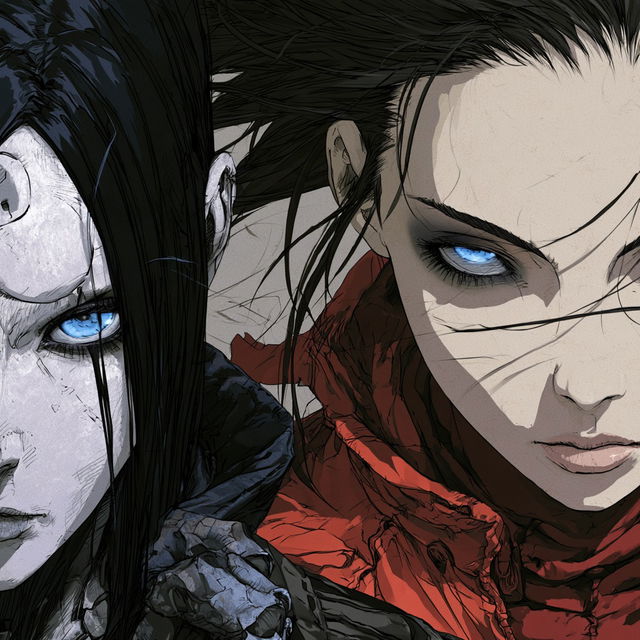 Ergo Proxy style, Midjourney V8.2, render 2 of 4