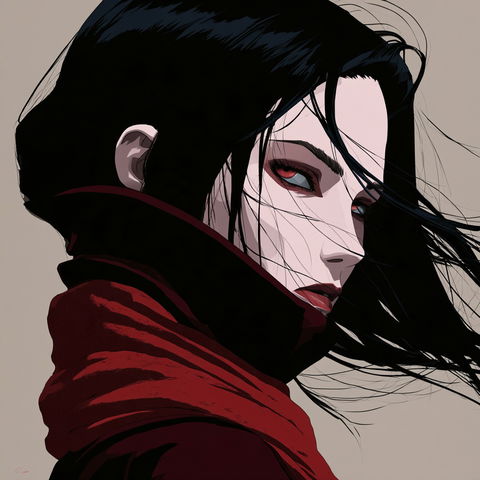 Ergo Proxy style (Titles), Midjourney V8.2