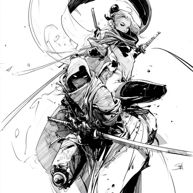 Eric Canete style, Midjourney V8.2, render 4 of 4