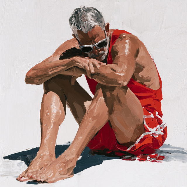 Eric Fischl style, Midjourney V8.2, render 1 of 4