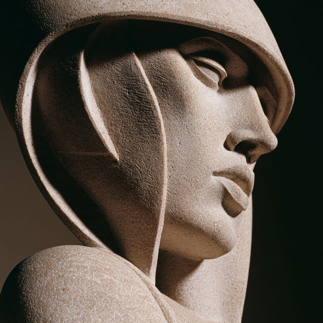 Eric Gill style, Midjourney V8.2, render 1 of 4