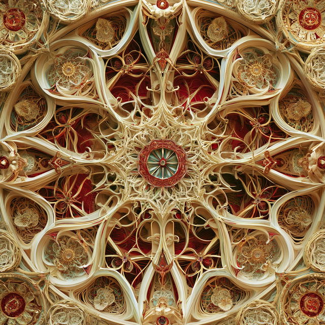 Eric Standley style, Midjourney V8.2, render 3 of 4