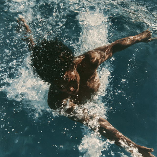 Eric Zener style, Midjourney V8.2, render 2 of 4