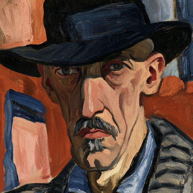 Erich Heckel style, Midjourney V8.2, render 4 of 4