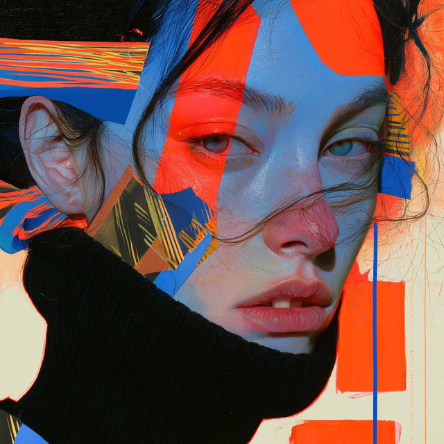 Erik Jones style, Midjourney V8.2, render 4 of 4