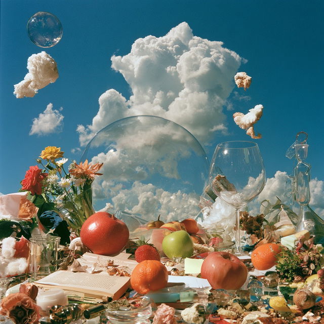 Erik Kessels style, Midjourney V8.2, render 2 of 4