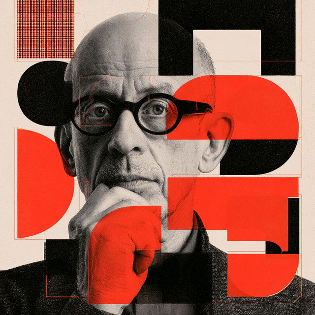 Erik Spiekermann style, Midjourney V8.2, render 2 of 4