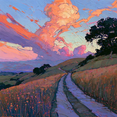 Erin Hanson style (Painters), Midjourney V8.2