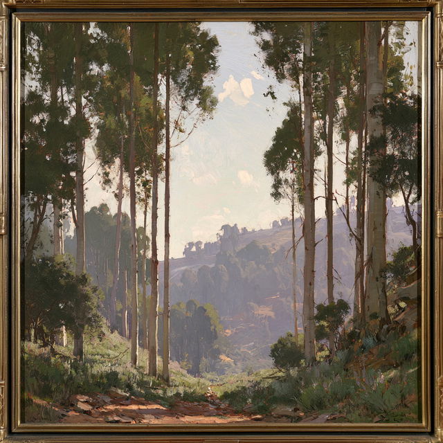 Ernest Hamlin Baker style, Midjourney V8.2, render 4 of 4