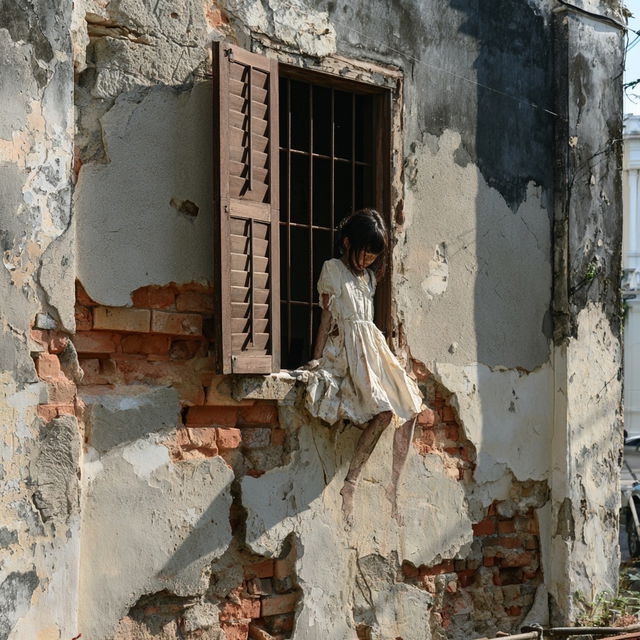 Ernest Zacharevic style, Midjourney V8.2, render 4 of 4