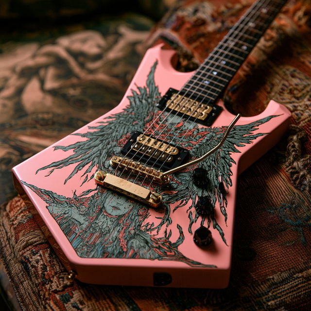 Ernie Ball style, Midjourney V8.2, render 1 of 4