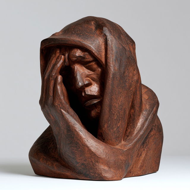 Ernst Barlach style, Midjourney V8.2, render 4 of 4