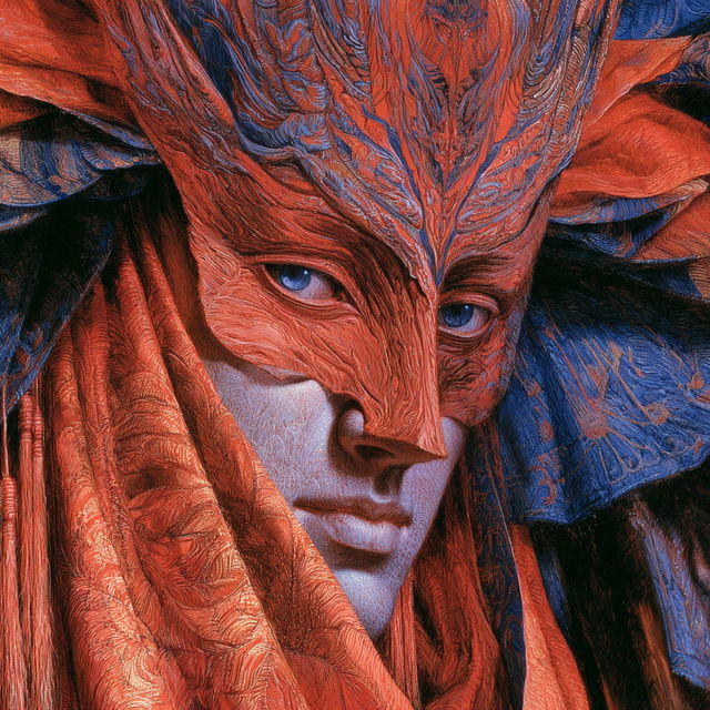 Ernst Fuchs style, Midjourney V8.2, render 3 of 4