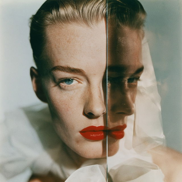 Erwin Blumenfeld style, Midjourney V8.2, render 1 of 4