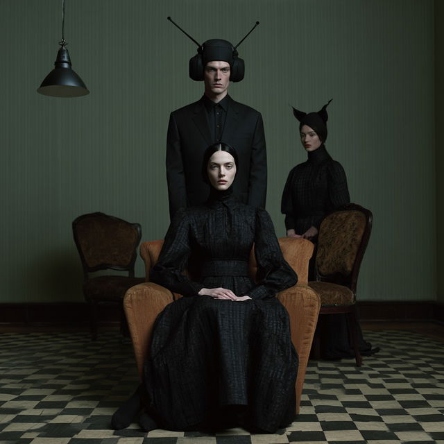 Erwin Olaf style, Midjourney V8.2, render 1 of 4