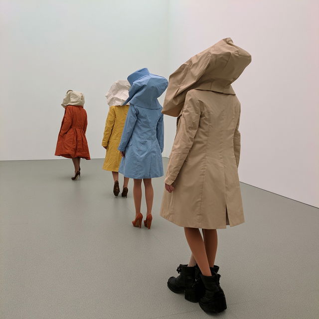 Erwin Wurm style, Midjourney V8.2, render 2 of 4