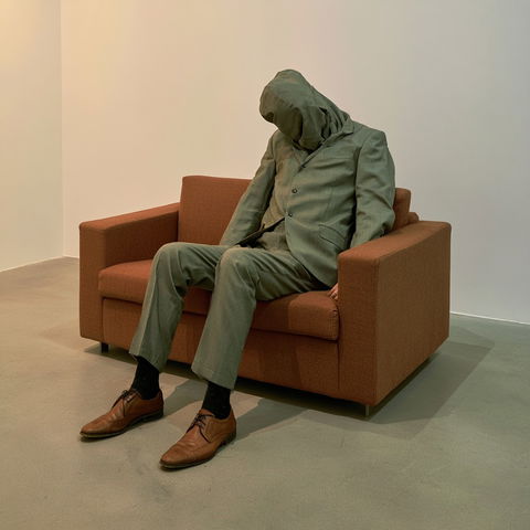 Erwin Wurm style (Sculptors), Midjourney V8.2