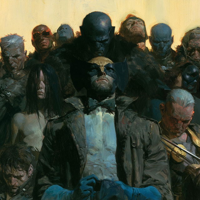 Esad Ribic style, Midjourney V8.2, render 1 of 4